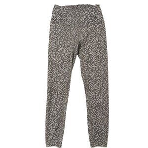 Varley Yoga Leggings Activewear Pants Womens size Small Gray Print